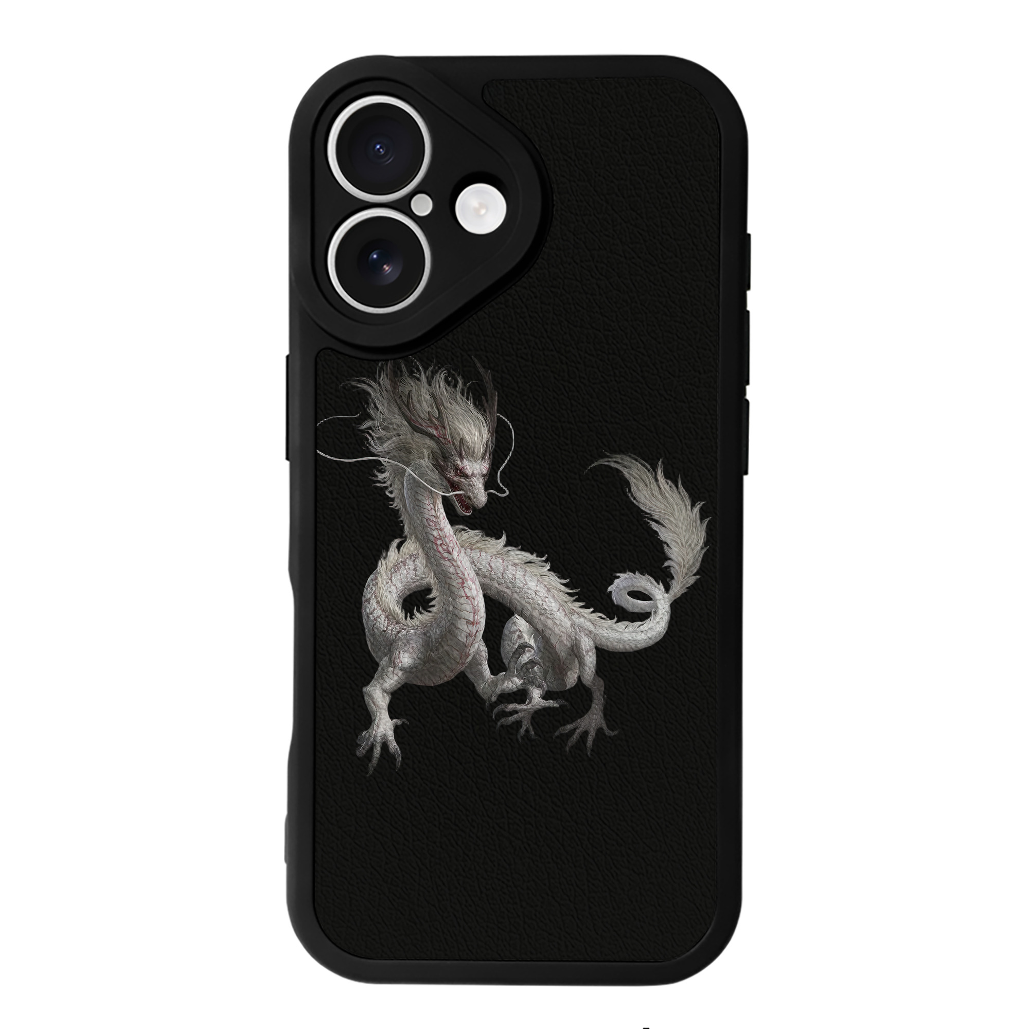 （画像用） Ne Zha 2 ナタ 魔童の大暴れ 【iPhone 16シリーズ対応】シリコンスマホケース（レザー調） 材質：シリコン